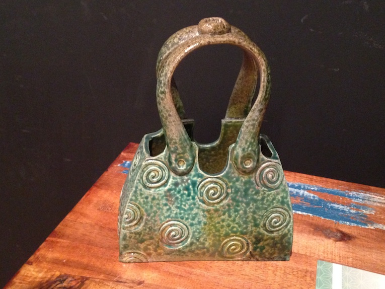 Nachiko Takahashi | Handbag| ceramic | McAtamney Gallery and Design Store | Geraldine NZ
